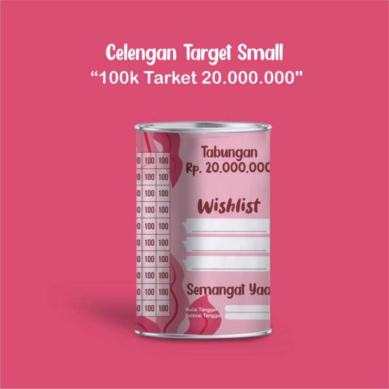 CELENGAN TARGET BUKA TUTUP ATAU PERMANEN MURAH CELENGAN VIRAL TIKTOK SMALL CELENGAN TABUNGAN SEDEKAH SUBUH-100RIBU TRGET 20JUTA