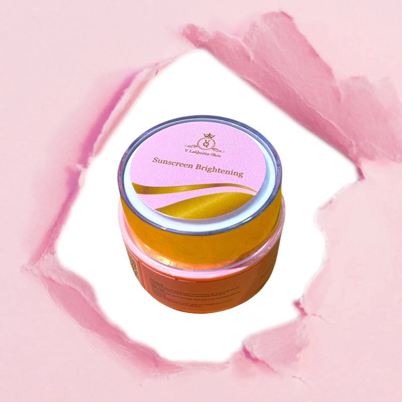 Sunscreen Brightening V LaQuitta Skin.  PO