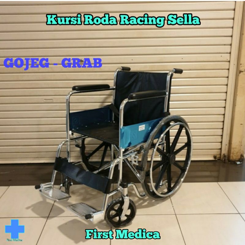 Kursi Roda Standart Velg Racing Sella - Kursi Roda Lipat Sella