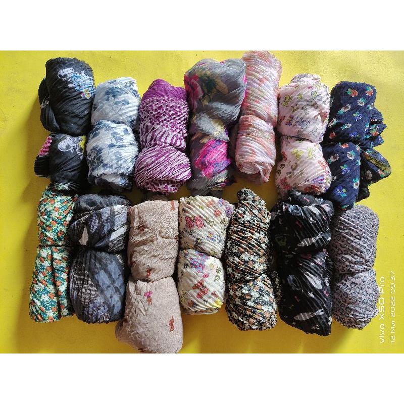 Pashmina Plisket Motif