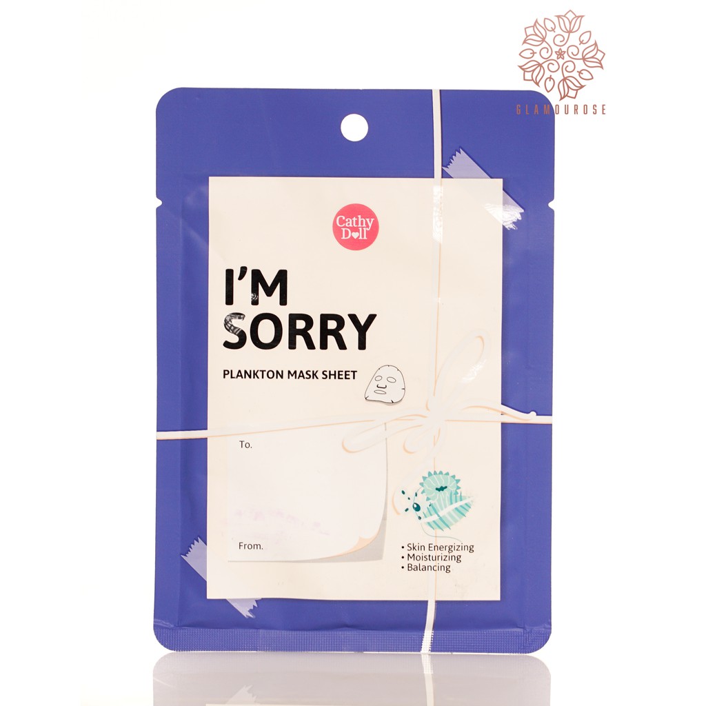 Cathy Doll Feeling Mask Sheet I Am Sorry 25gr