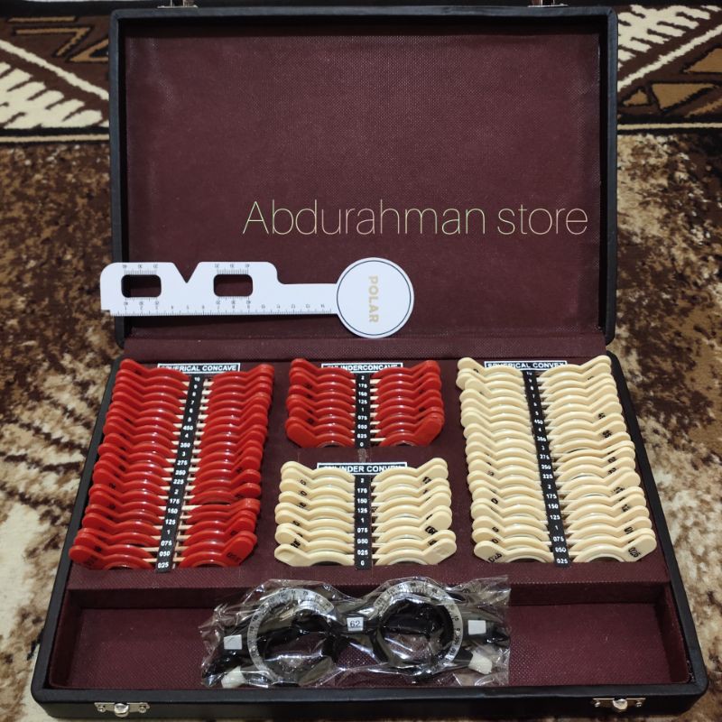 trial lens set alat periksa mata