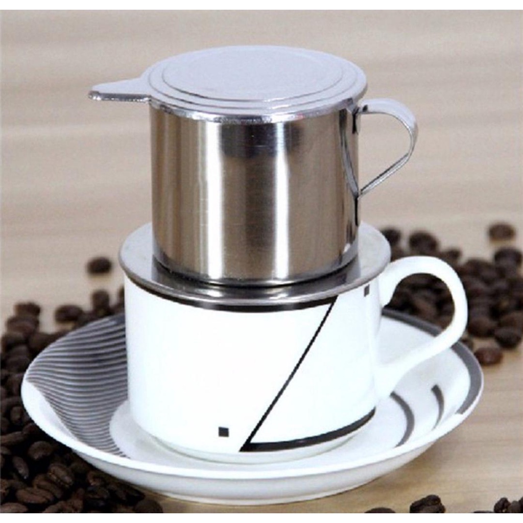 Vietnam Drip Penyaring Filter Kopi Saringan Longcam Filter Coffee Dripper Pot