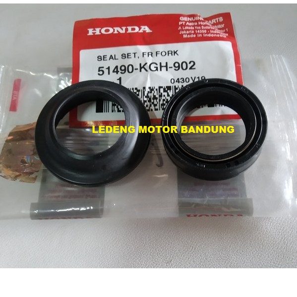 AHM Original Karet Seal Shock Depan Grand Supra Revo Karisma CS1 GN5