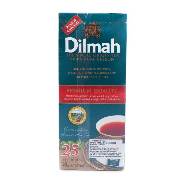 

DILMAH Pure Ceylon Tea Premium 50gr (25bags)