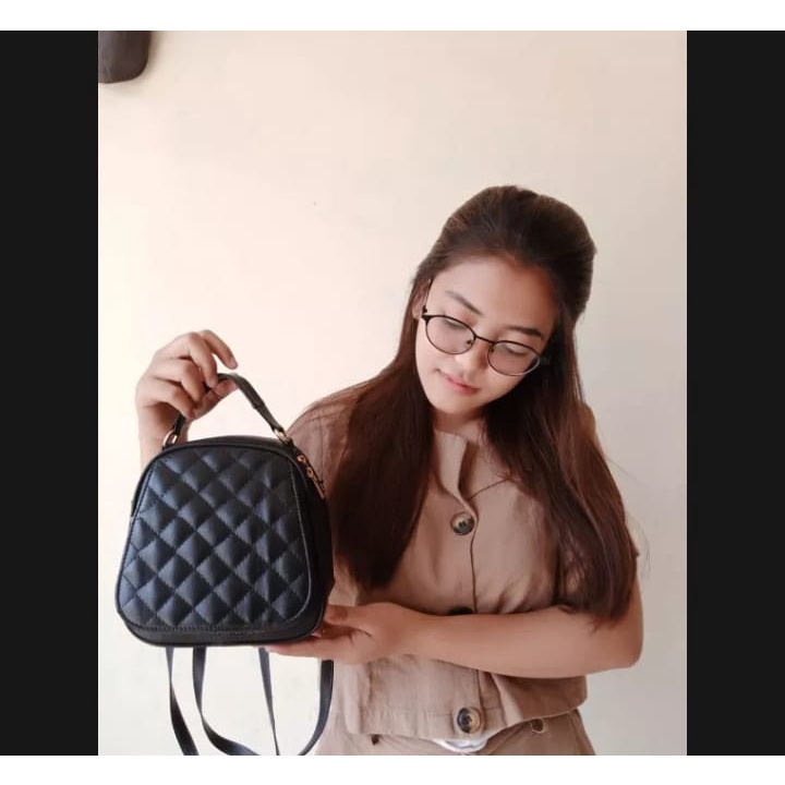 TAS RANSEL WANITA / TAS MINI KOREA / TAS GENDONG WANITA KEKINIAN