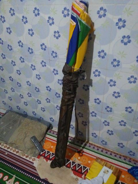 Payung Pantai Warna Pelangi Taman Cafe Tenda Pkl Lapak Jualan Dagang - Payung Tenda Parasol 240 Cm