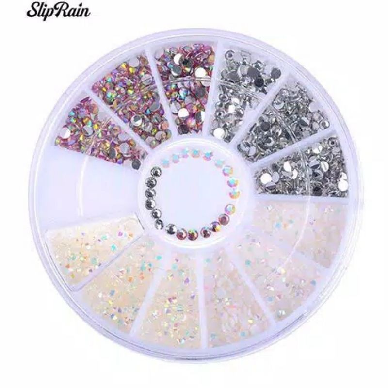 3 D Nail Art Rhinestone Crystal Glitter