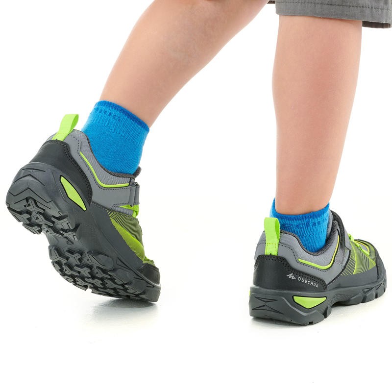 QUECHUA MH120 Low Sepatu Hiking Trekking Gunung Anak Velkro