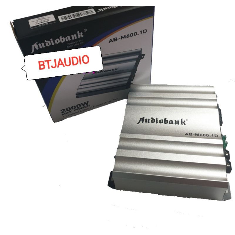 POWER AMPLIFIER MOBIL MONOBLOK AUDIOBANK AB-M600.1D CLASS D