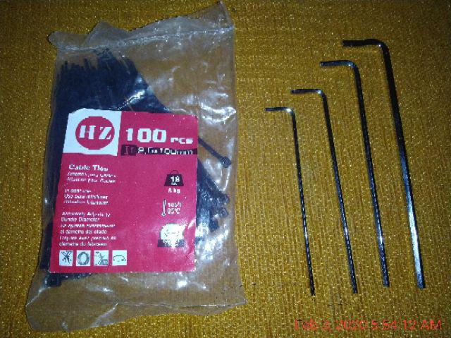 Tali Pengikat 10 Cm / Kabel Tis 100 Mm Putih ( Isi 100 Pcs )