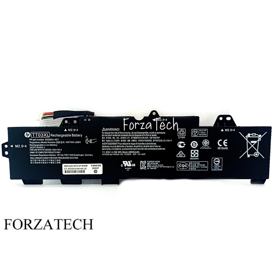 Battery Original HP EliteBook 850 G5 ZBook 15U G5 15U G6 series TT03XL