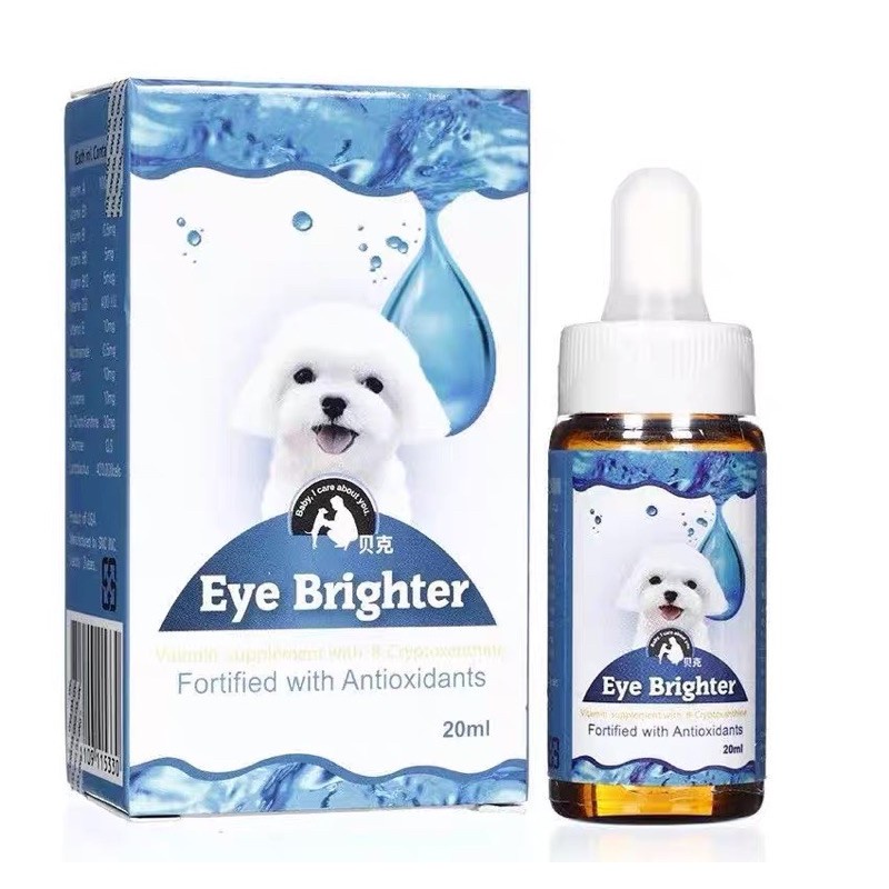 Eye brighter Untuk Anjing Dan Kucing