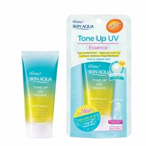 skin aqua tone up green mint spf 50