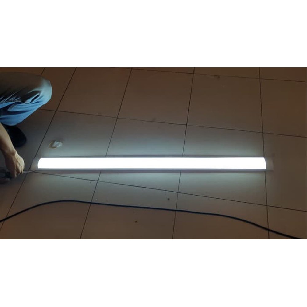 Lampu Tl Led Panjang 120cm Plus Kap Lampu Kap Lampu Led Panjang 120cm Led Limited Berkualitas Shopee Indonesia