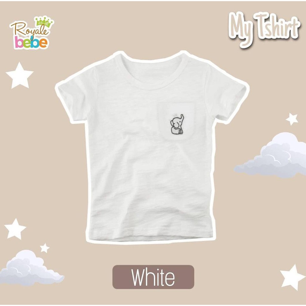 ROYALE BEBE T-SHIRT TANGAN PENDEK / BAJU ANAK / piyama anak piyama bayi / baju anak / t shirt