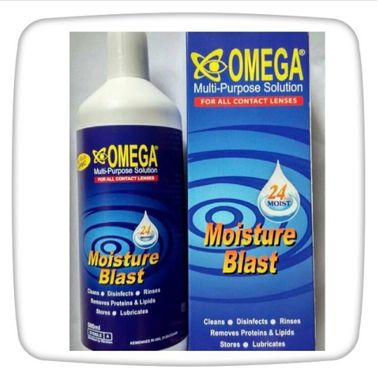 Jual Cairan Softlens Omega Moisture Blast Ml Shopee Indonesia