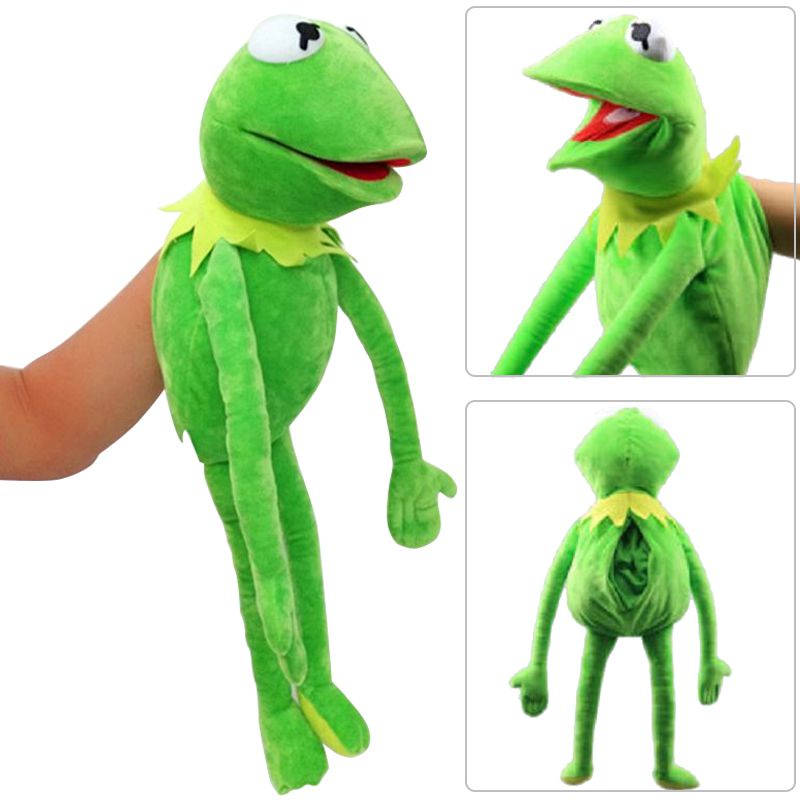 New 60cm Big Full Body Kermit the Frog Hand Puppet Soft Plush Toy Kids Xmas Gift Sesame Street