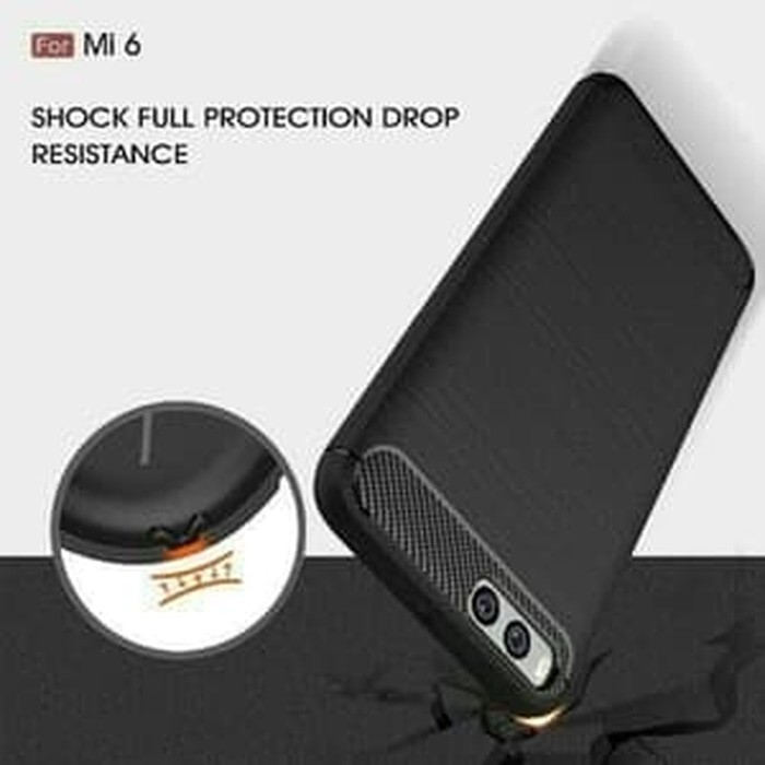 SoftCase Carbon Fiber Xiaomi Mi6 MI 6