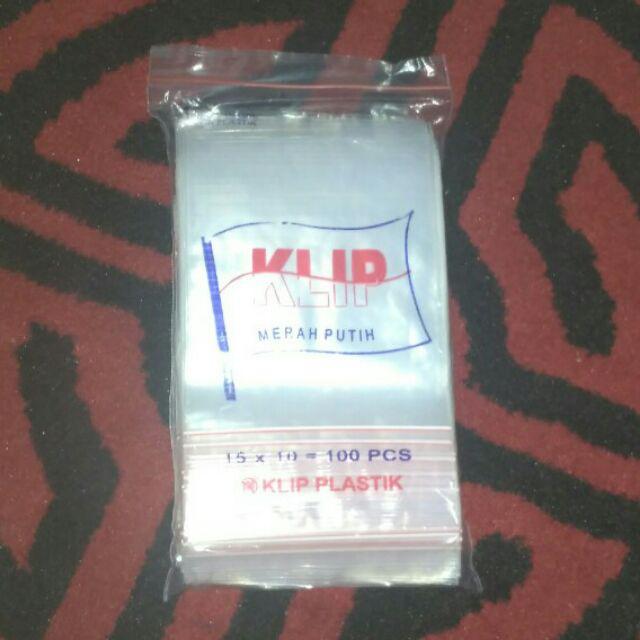 Plastik Klip Pe 10x15 Zipper Kualitas Tebal