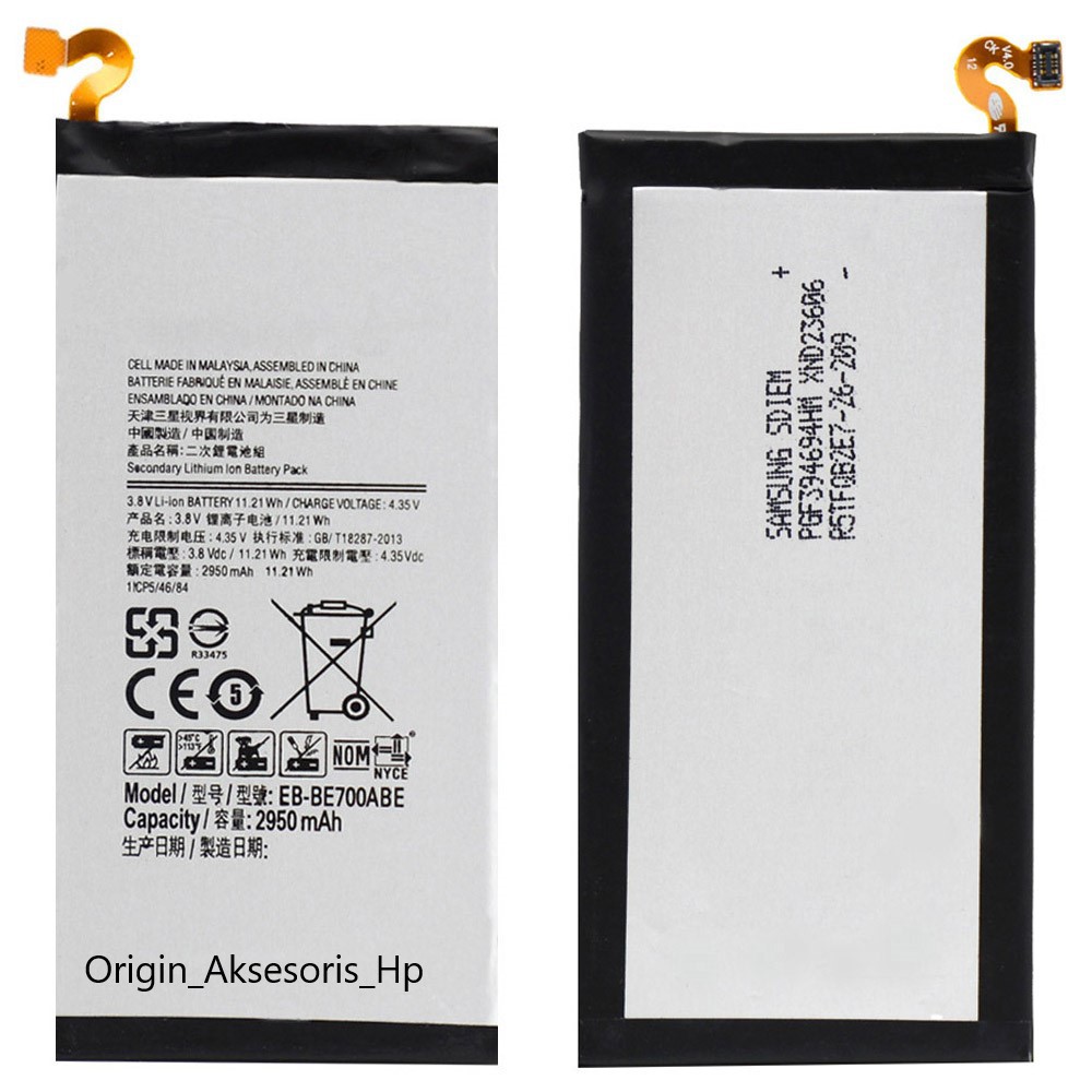 Original Baterai EB-BE700ABE Buat Handphone Samsung Galaxy E7 dc 88