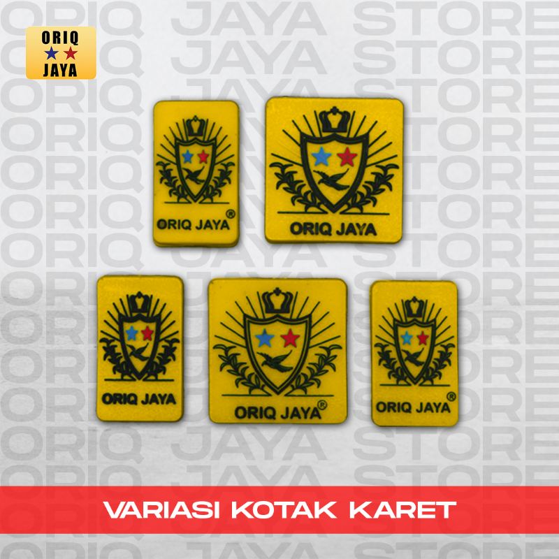 VARIASI SANGKAR KOTAK KARET ORIQ JAYA