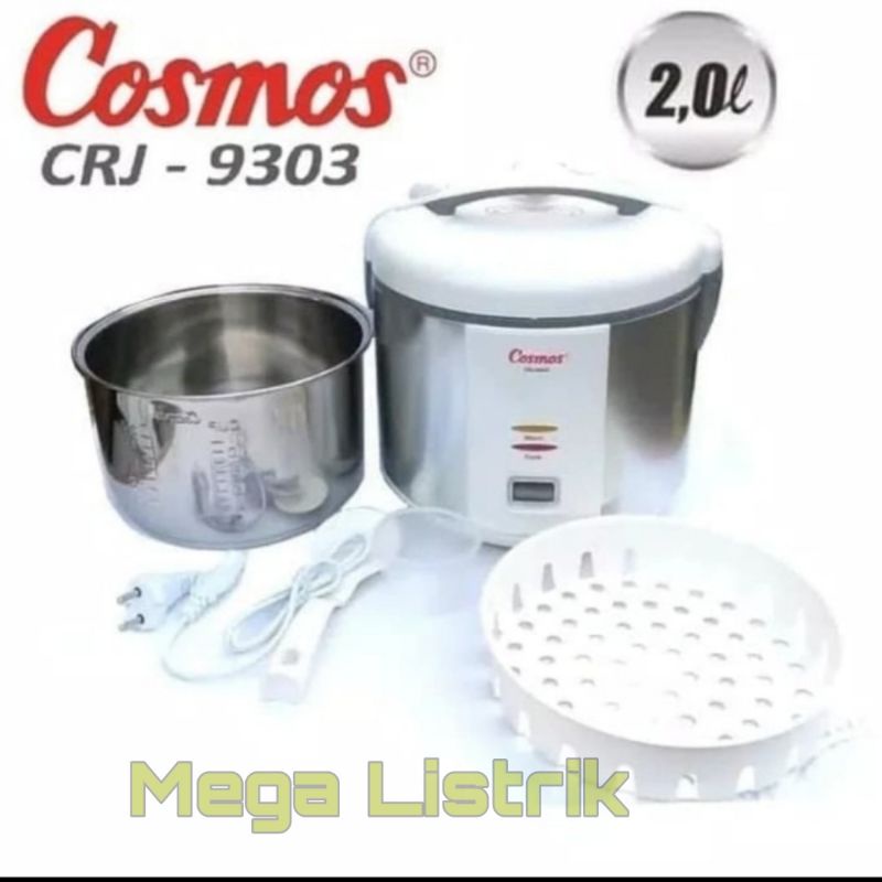 magicom cosmos crj9303 3in1 2L rice cooker cosmos stainless