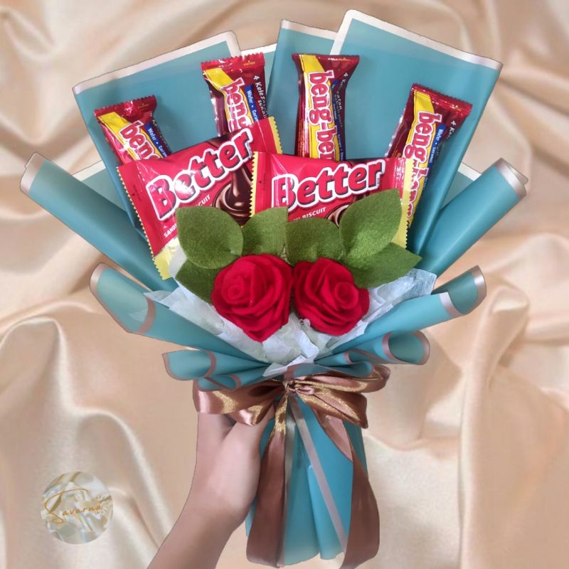 

BUKET BENGBENG/BOUQUET COKLAT WISUDA, ULANG TAHUN, ANNIVERSARY