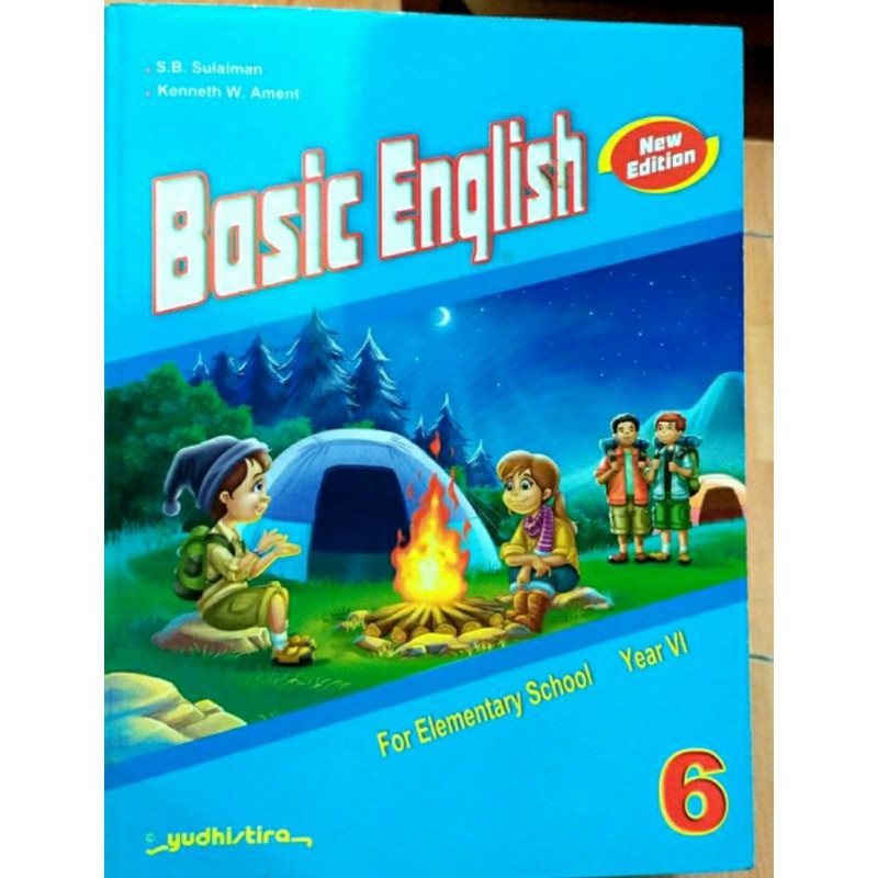 Buku bahasa Inggris Basic English Yudhistira kelas 4 sd 6