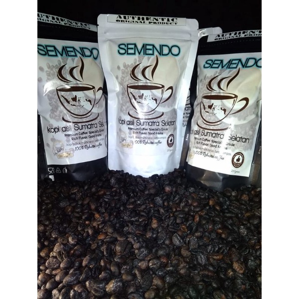 

kopi bubuk robusta semendo murni tanpa oplosan