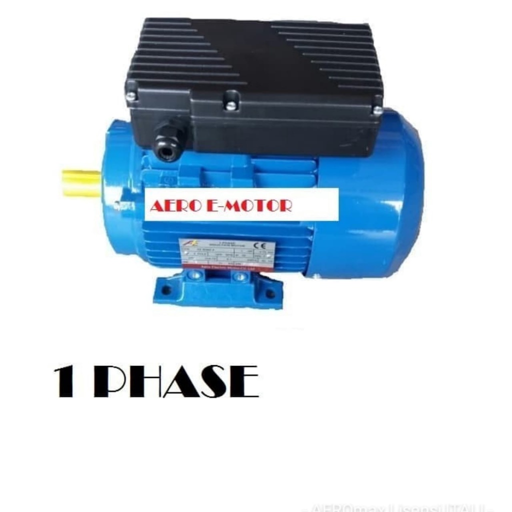 0,33 HP 0,25 KW 1 Phase 2 Pole Elektro Motor/dinamo/Motor Induksi B3