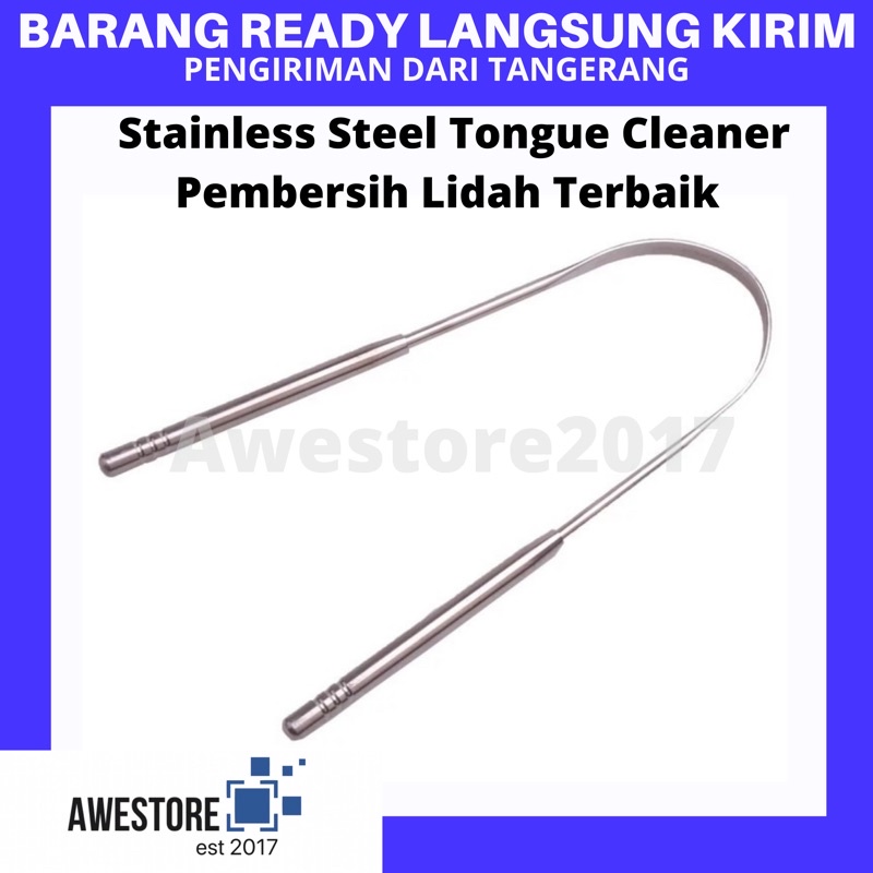 Alat Pembersih Lidah Tongue Cleaner Scraper Anti Bau Mulut