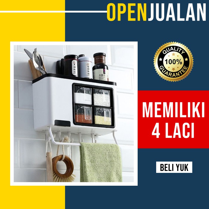 Rak dapur / rak bumbu dapur serbaguna / rak bumbu serbaguna / rak dapur serbaguna /  rak bumbu LMR14