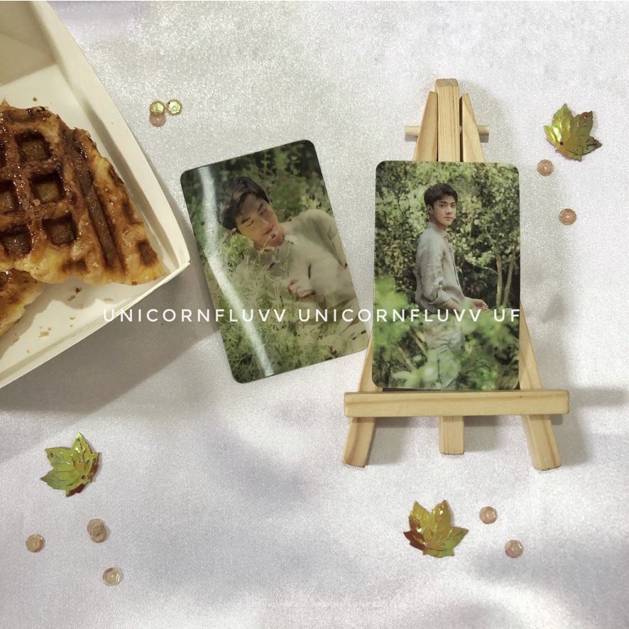 [READY] EXO x Nature Republic Lenticular SUHO SEHUN Photocard PC Official 2018