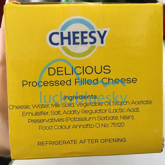 

KEJU CHEESY DELICIOUS 2 KG | CHEDDAR CHEESE 2KG HALAL | KEJU CHESY
