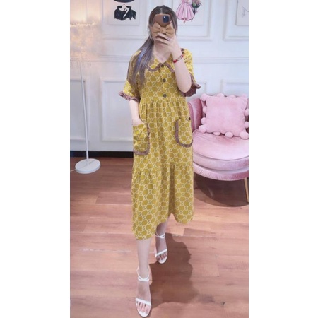 dress daster gucci busui saku depan