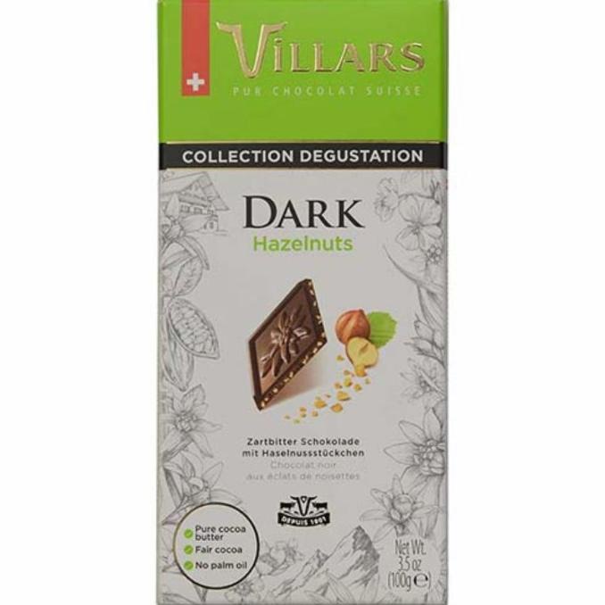 

hanya disini] Villars Degustation Chocolate Dark Almond 100 gr