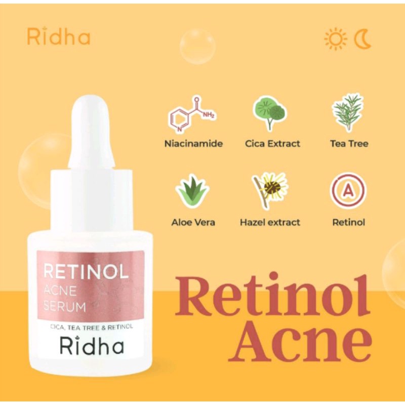 RIDHA RETINOL ACNE SERUM