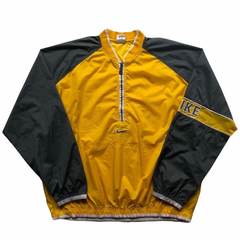 vtg nike center halfzip jacket