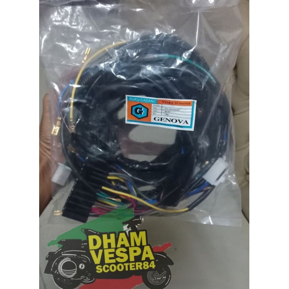Kabel Body Vespa Excel Exclusive 2 Sudah Pakai Aki