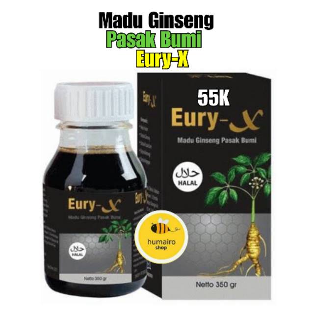 

Eury X, Madu Ginseng Pasak Bumi 350gr