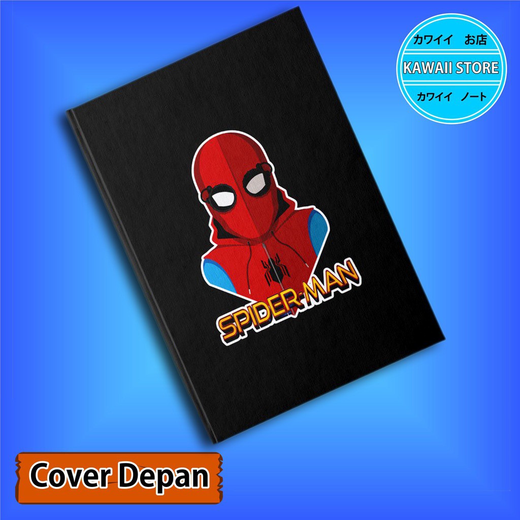 

Notebook / Pocket book Hard Cover Marvel CHARACTER SPIDERMAN uk A5 & A6 / Notes Book