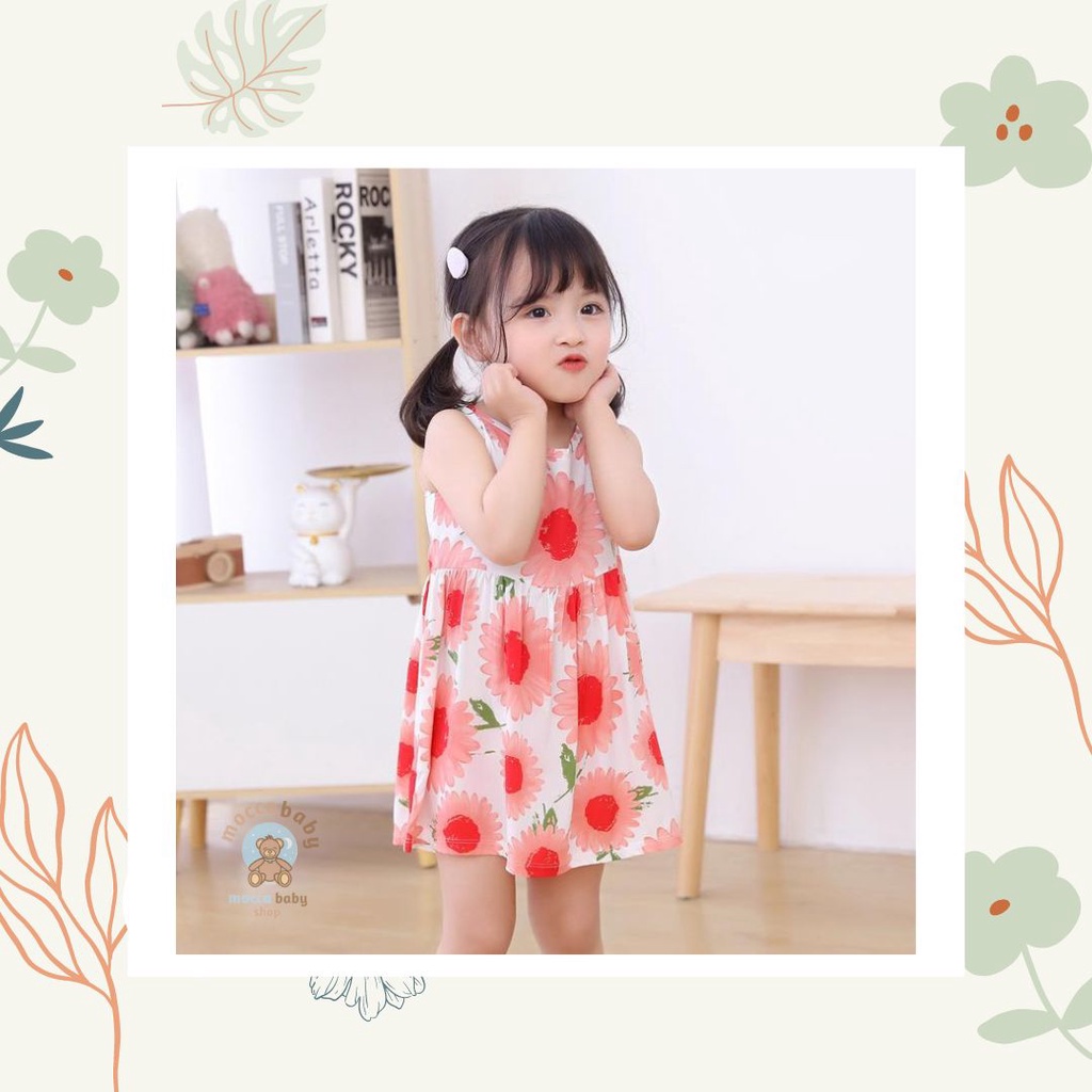 MBSS - DRESS ROSIE KATUN dress anak IMPOR/dress anak perempuan/PRINTED DRESS/dress 100% KATUN PREMIUM QUALITY - DS3