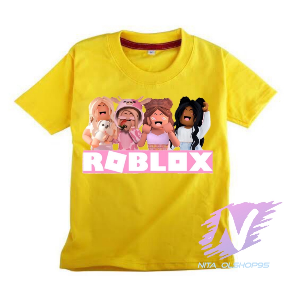 kaos anak roblox mine craft terbaru