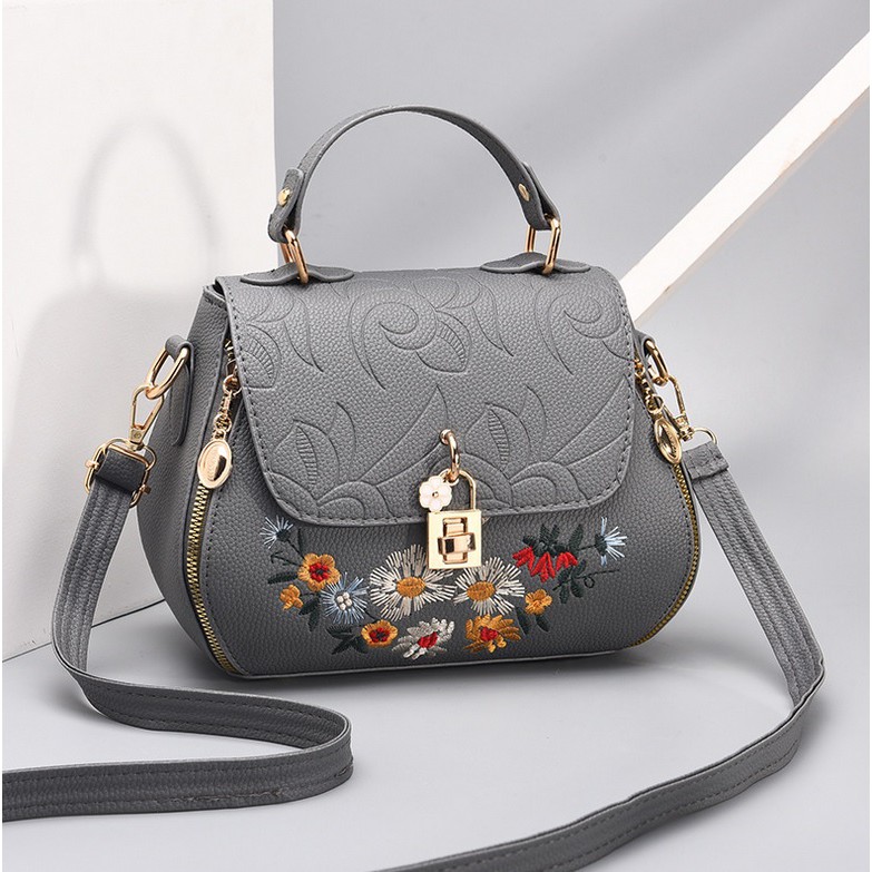 BJ81327 - BLACK/BLUE/BROWN/GRAY/PURPLE/RED - TAS IMPORT TAS WANITA FASHION IMPORT MODIS ELEGAN TERMURAH TERLARIS TERBARU BAGSTORE JAKARTA TAS BATAM GT1327