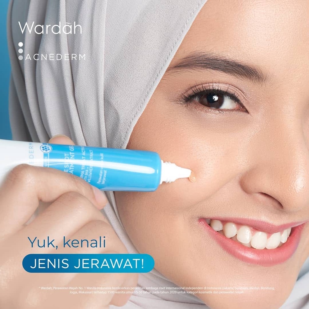 Paket Wardah Acnederm Series Complete Package - Paket Acne Skin Care Wardah-4