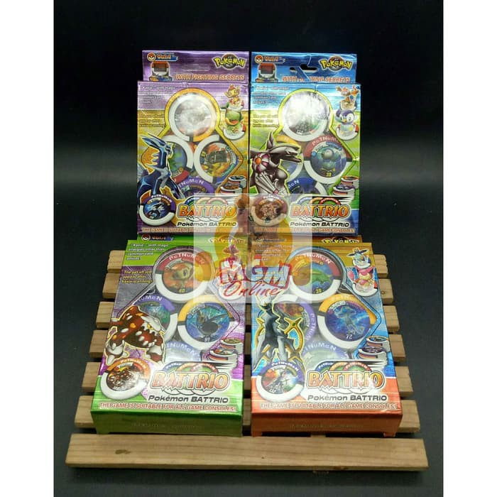 Kartu pokemon BATTRIO - Pokemon Chips Kaxia utk mesin Pokemon