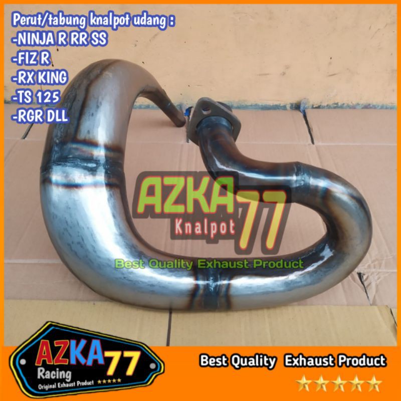 PERUT/TABUNG KNALPOT UDANG TRAIL NINJA 2TAK TYPE KTM PNP