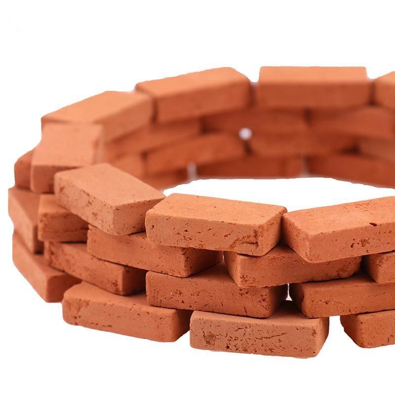 1pc Miniatur Batu Bata Merah *⚠️MINI⚠️* Craft Maket Bonsai Ornamen Mainan Diorama Hiasan Taman