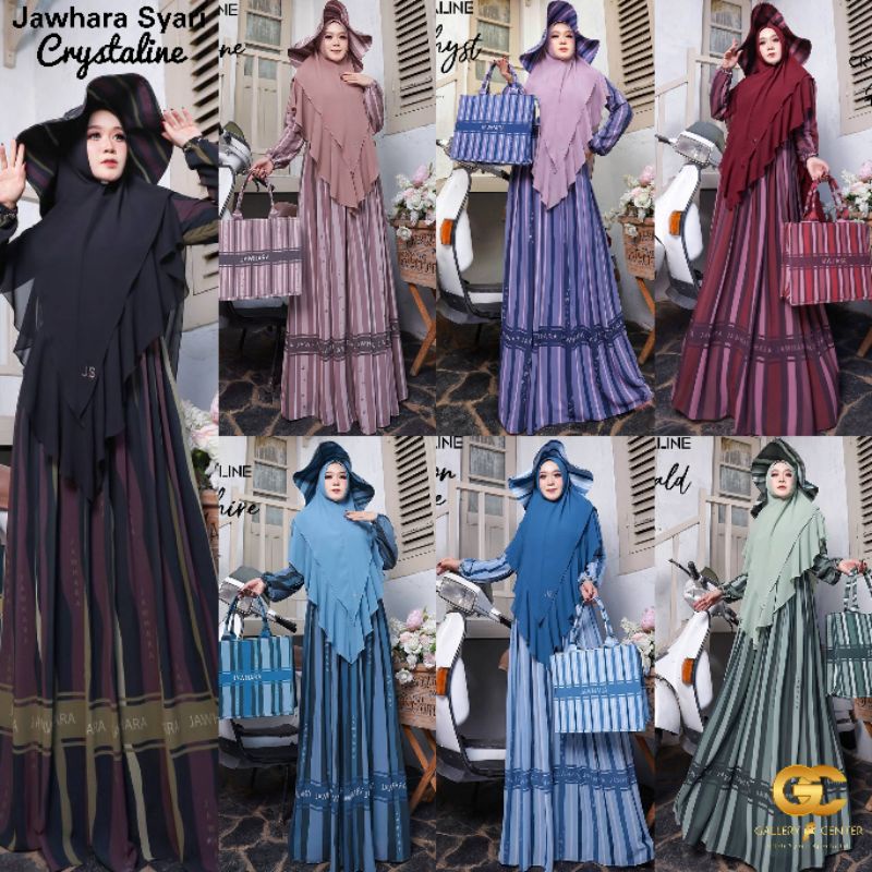 CRYSTALINE SERIES Black Diamond Moonstone Amethyst Ruby Emerald Sapphire Zircon Blue Jawhara Syari